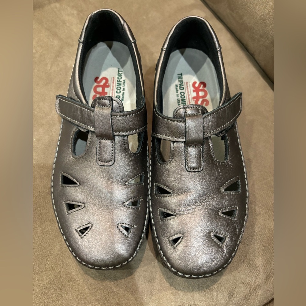 SAS Tripad comfort leather oxfords EUC
